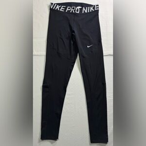 Nike Black Performance Tights. Large. Used.